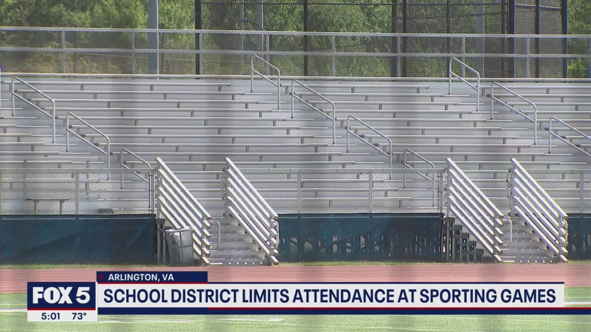 Arlington Public Schools limits attendance at sporting games